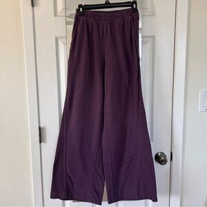 Aerie Purple Wide-Leg sweatpants